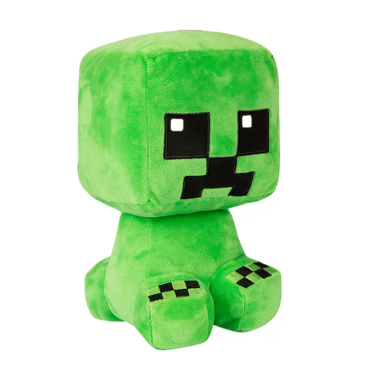 my world minecraft game stuffed plush toys sword Zombie Creeper pillow Plush Doll