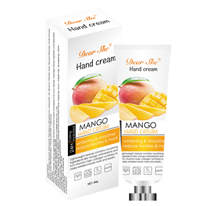 <span class=keywords><strong>Crema</strong></span> de manos para el cuidado de Dear She 24H, nuevo diseño, hidratante, vitaminas de mango, blanqueamiento de frutas naturales, suaviza las pecas, reduce la humedad - Product Image 6