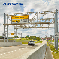 Portique de signalisation routière professionnel pour autoroutes et routes