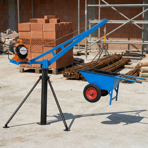 Palans électriques robustes avec chariot pour le levage de matériaux, grue de levage pour chantier et entrepôt - Product Image 6