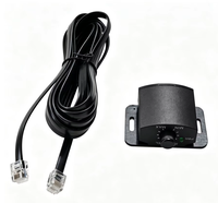 Bouton de contrôle universel des basses, bouton de volume des basses avec câble d'extension de 4 m pour amplificateur de voiture, bouton de basses pour amplificateur de voiture 4 broches