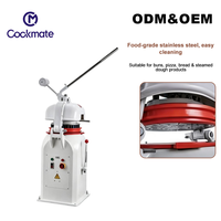 Machine automatique de boulangerie pour le façonnage de pâte réglable 20-500g, moulleuse à baguettes, diviseuse de pâte à hamburger et à pizza, et laminoir