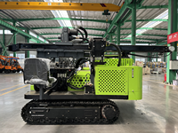 Pilote de pile solaire hydraulique pour utilisation dans le désert avec corps rotatif à 360 degrés et mât unique pour une stabilité opérationnelle améliorée