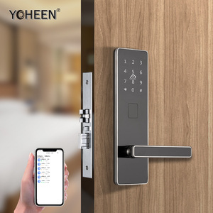 Sistema de Cerradura Inteligente para Hotel TTlock App Ble WiFi, Cerradura Electrónica Digital con Tarjeta RFID sin Llave, con Software Gratuito YHT918 Ttlock Tthotel - Product Image 4