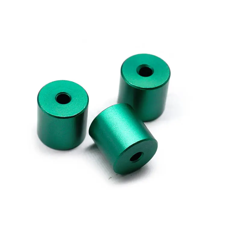 OEM Factory Customized Stainless Steel CNC Parts CNC Turning Powder Coating Green Aluminum Bead