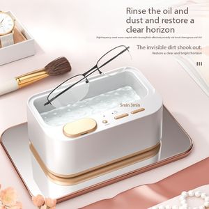 <span class=keywords><strong>Lunettes</strong></span> à ultrasons à synchronisation propre à ultrasons à haute fréquence nettoyant la <span class=keywords><strong>Machine</strong></span> de nettoyage de bijoux à ultrasons pour bijoux et brosse à dents - Product Image 1