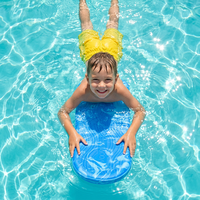 Planche de surf et kickboard sous-marins pour enfants, dispositif flottant en mousse EVA haute densité, skateboard d'équilibre sous-marin