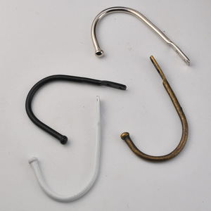<b>Wall</b> <b>Hooks</b> Single Coat <b>Hook</b> Stainless Steel Antique Bronze Black Silver White <b>Wall</b> Mounted For Clothing Behind Doors On <b>Walls</b> - Product Image 3