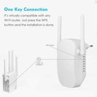 Amplificateur de signal 1200 Mbps, amplificateur de signal 2,4 G, répéteur de portée Wifi 802.11N, répéteur Wifi sans fil, répéteur de signal Wifi