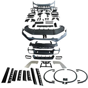 Kit de carrocería de parachoques automotriz Facelift para Porsche Cayenne 9Y0.1 2018-2023 Escalaten a modelo Turbo Consta de piezas <span class=keywords><strong>Tkt</strong></span>. - Product Image 3