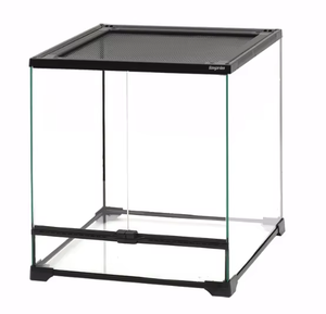 Pvc pp grand verre empilable élevage Rein taille carré serpent arboricole maille grand cadre en aluminium Reptile enceinte Terrarium - Product Image 5