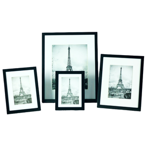 Cadre <span class=keywords><strong>photo</strong></span> paysage 24x36 en <span class=keywords><strong>aluminium</strong></span> brossé argenté de qualité supérieure pour photographie de voyage, art mural noir et blanc, affichage pour salon - Product Image 2