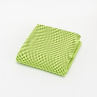 Serviette rafraîchissante en microfibre et soie glacée, douce et réutilisable, pour sports d'été, course à pied, gym, séchage rapide, avec sac en silicone