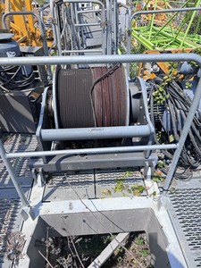 Grue à tour d'occasion de 8 tonnes, longueur de flèche de 60 m, Zoom-lion WA6015-8, grue à tour sans cabine pour bâtiments de grande hauteur - Product Image 4