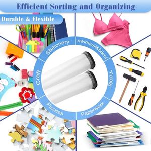 Thickened Waterproof A4 A6 PVC Clear Mesh Book File Bag <b>Document</b> Pouch Receipt Storage Stationery Organizer School Office - Product Image 5