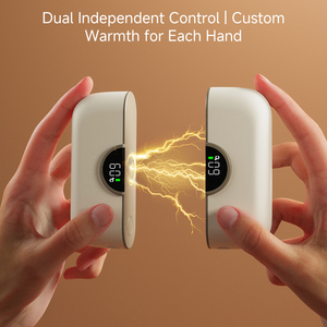 Sưởi tay di động tích điện USB 6000mAh, màn hình kỹ thuật số, có logo tùy chỉnh, gói 2 chiếc, tính năng sưởi ấm điện - Product Image 2