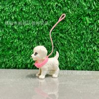 Jinbing Mini chiot mignon transfrontalier, laisse de chien de marche pour poupée, accessoires de jouets de maison en gros