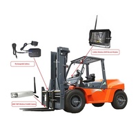 Système de surveillance sécurisé par caméra de recul de voiture de qualité supérieure OEM 7 9 10 pouces 24V numérique grand angle IR pour grue de chariot élévateur