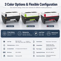 Machine de découpe et de gravure laser CNC CO2 pour acrylique, bois, MDF, cuir, tissu, 80W, 100W, 130W, 150W, machine laser non métallique