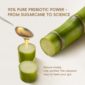 OEM/ODM Pengganti Gula Sirup Tinggi Serat Rendah Karbohidrat Makanan Pengatur Tubuh FOS Prebiotik 95% Fruktoligosakarida untuk Pelangsingan - Product Image 4