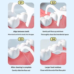 Filo Interdentale Portatile in Confezione Singola Indipendente Ultra-sottile per Uso Domestico e Viaggio - Product Image 4