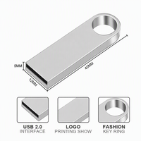 Clés USB 2.0 en métal personnalisées en gros à bas prix, 2 Go-64 Go, garantie 5 ans, marque OEM/ODM, vente en gros