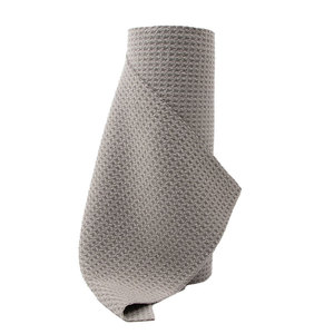 Serviette de nettoyage en polyester et nylon, extra large, épaisse, grise, rectangulaire, à motif gaufré, pour casseroles et poêles. - Product Image 2