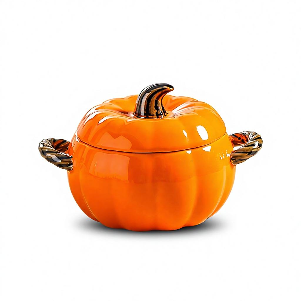 Tazón mediano para sopa de calabaza - naranja tropical (800 ml)