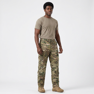 Pantalon tactique camouflage SF34 pour cosplay en plein air, pantalon cargo homme durable toutes saisons pour extérieur - Product Image 1