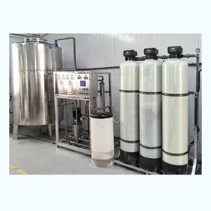 Filtro desmineralizado plantas de osmose reversa para máquinas de tratamento de água de 4 galões por minuto