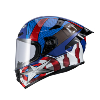 Casque de moto intégral personnalisé certifié ECE 22.06 en ABS, imperméable, pour toutes les saisons, équipement de conduite, vente en gros