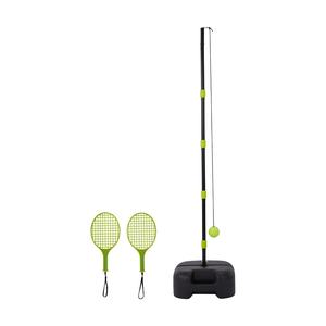 Équipement d'entraînement de tennis amusant Ensemble d'entraînement de balle de balançoire pour la pratique de précision Spin <span class=keywords><strong>Swingball</strong></span> Grip Solo Cricket Rebound Machine - Product Image 4