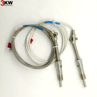 Sensor Suhu Pegas yang Dapat Disesuaikan, Produksi Pabrik, Termokopel Kompresi dalam tipe K/E/T/J/PT100/PT1000