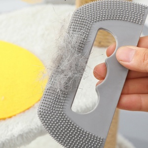 Nuovo Arrivo: Spazzola Raschiatrice in Gomma Morbida per Peli di Animali Domestici, Rimuovi Peli Appiccicosi, Pulitore di Lanugine, Strumento per la Toelettatura e la Rimozione di Palline di Pelo di Gatti e Cani - Product Image 4