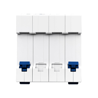 TOMZN 4P AC MCB TOB1-63H Tipo C 230/400V~ 50HZ/60HZ Mini Interruptor Automático 3A 6A 10A 16A 20A 25A 32A 40A 50A 63A