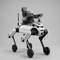 Robot industriel intelligent T01 AI, robot industriel à charge lourde, robot quadrupède industriel pour applications industrielles tout-terrain