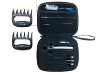 Kit d'injection de marinade pour viande fraîche 50 ml pour cuisine et barbecue, aiguilles d'injection, attendrisseur, assaisonnement pour poulet, en acier inoxydable