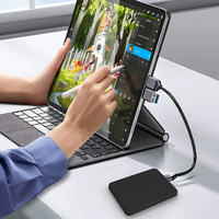 Disque dur mobile 2 To, version noire mécanique, compatible avec les smartphones TYPE-C