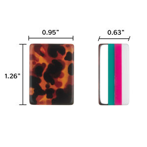 Mahjong américain pliable personnalisé à quatre couches, 160 pièces en acrylique, design léopard et tortue, idées cadeaux de luxe - Product Image 6