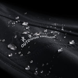 <span class=keywords><strong>Pantaloni</strong></span> da <span class=keywords><strong>uomo</strong></span> leggeri invernali Soft Shell <span class=keywords><strong>in</strong></span> <span class=keywords><strong>pile</strong></span> foderato a doppia fibbia idrorepellente ad alta elasticità tessuto traspirante - Product Image 5