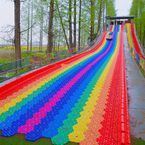 遊園地の巨大なカラフルなスライドは、公園のテーマに応じてさまざまなパターンでカスタマイズできます - Product Image 4