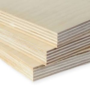 Láminas de Madera Contrachapada Natural Premium de 100x50x2 mm, Madera Pulida sin Acabado para Corte Láser, Modelos Arquitectónicos y Manualidades - Product Image 3