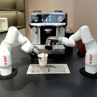 Robot Colaborativo JAKA MiniCobo de 6 Ejes, Carga Útil de 1 kg, Alcance de 580 mm, Precisión de 0,1 mm, PLC, Cobot Ligero para Educación y Laboratorio