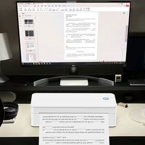 Impresora de Escritorio POS A401 2026, Impresora Térmica de Etiquetas de Papel A4 con Conexión Bluetooth para Exámenes Escolares, Viajes, Oficina y Hogar - Product Image 6