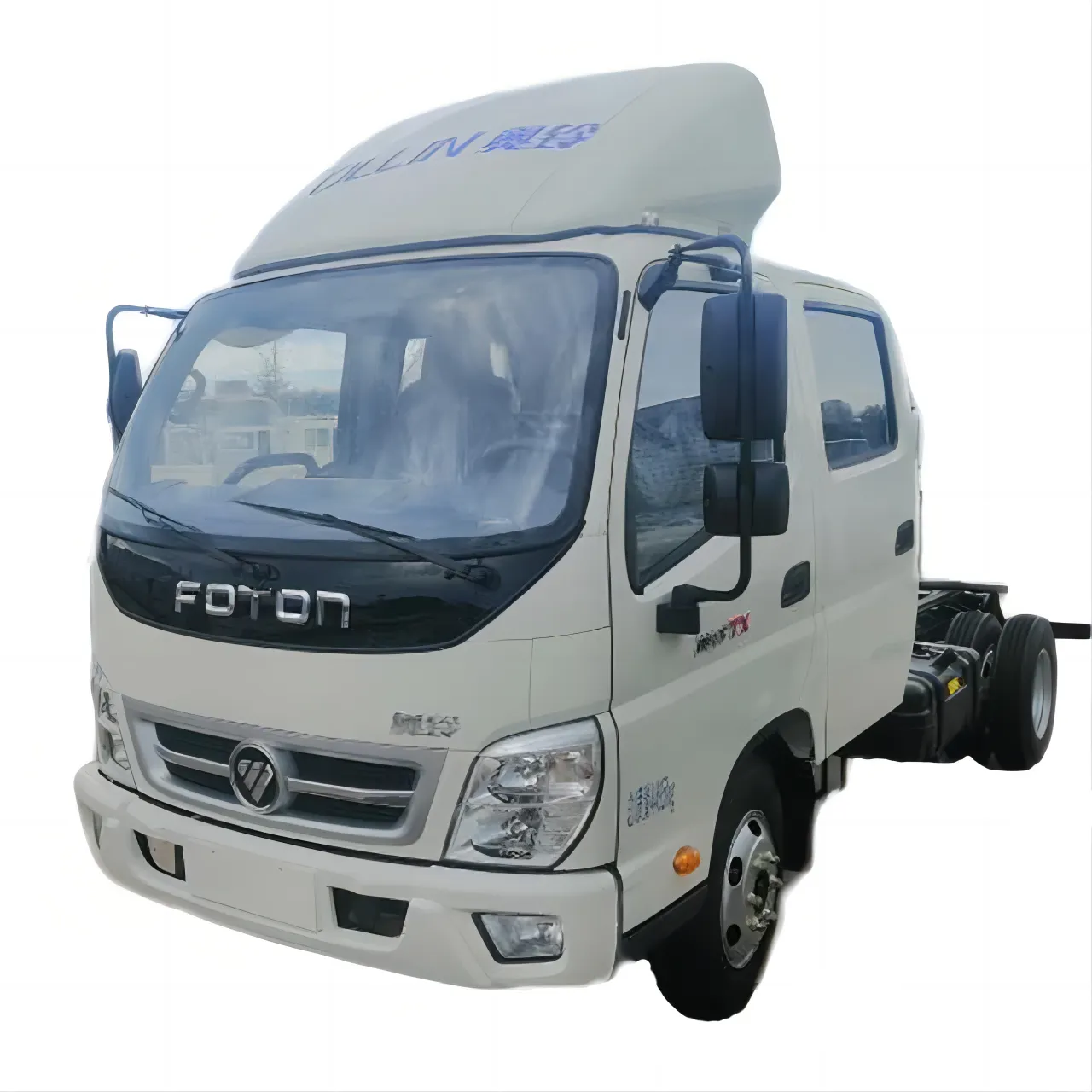 Sale China Used Truck Foton Ollin 4.5ton Cargo Trucks Chassis for City Transportation