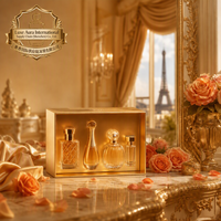 Coffret Cadeau Paris Luxe Eau de Parfum 20% Parfum Lait Corporel Boîte Floral Iris Musc Vanille Marque Privée