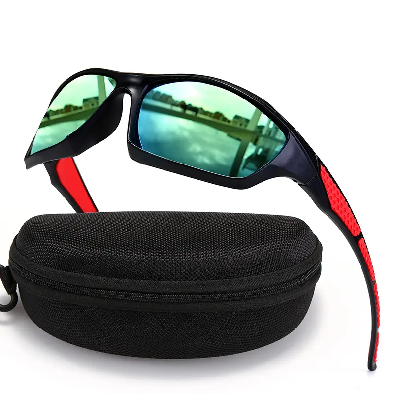 96A factory direct supply new sunglasses outdoor riding sports glasses colorful reflective lenses can be equipped with glasses c