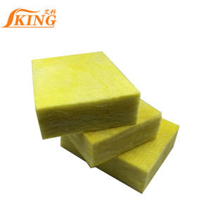 Panneau de laine de verre IKING 100 mm 50 kg/m³, dalle de laine de verre pour l'isolation thermique extérieure des bâtiments, économie d'énergie, <span class=keywords><strong>cercle</strong></span> arctique - Product Image 1