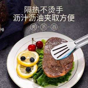 Pinzas de Cocina de Acero Inoxidable, Pinzas para Asar Carne, Hornear, Servir Hielo, Utensilios de Cocina SUS 304 Resistentes a Altas Temperaturas - Product Image 3