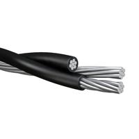 Cable aéreo trenzado Runcina Triplex AAC ACSR Neutro 2/0AWG para proyectos comerciales en Filipinas